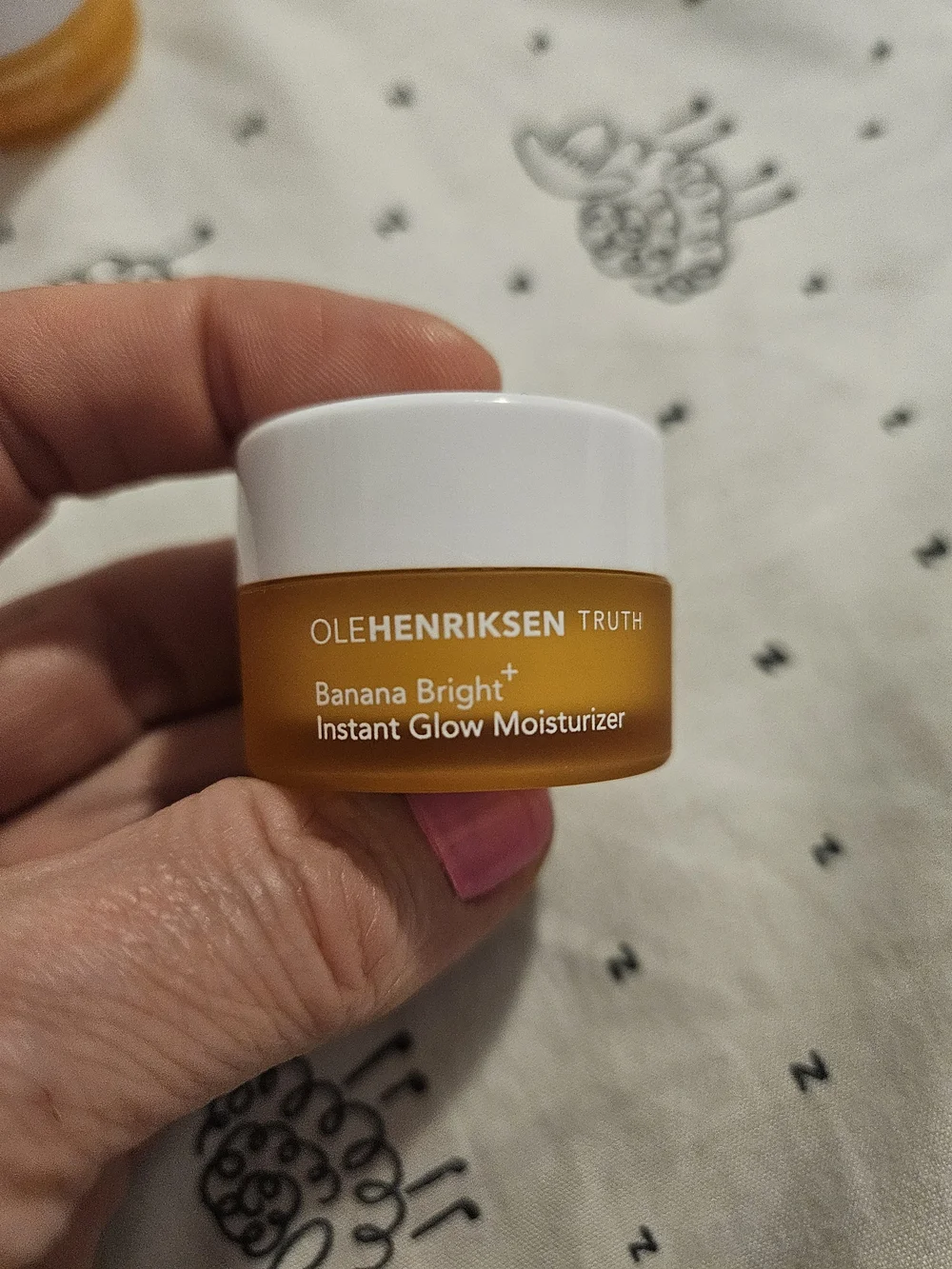 Ole Henriksen Banana Bright Instant Glow Moisturizer - White & Yellow Jars